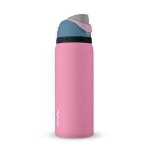 Owala FreeSip Stainless Steel Water Bottle 32 OZ Pink Skies New